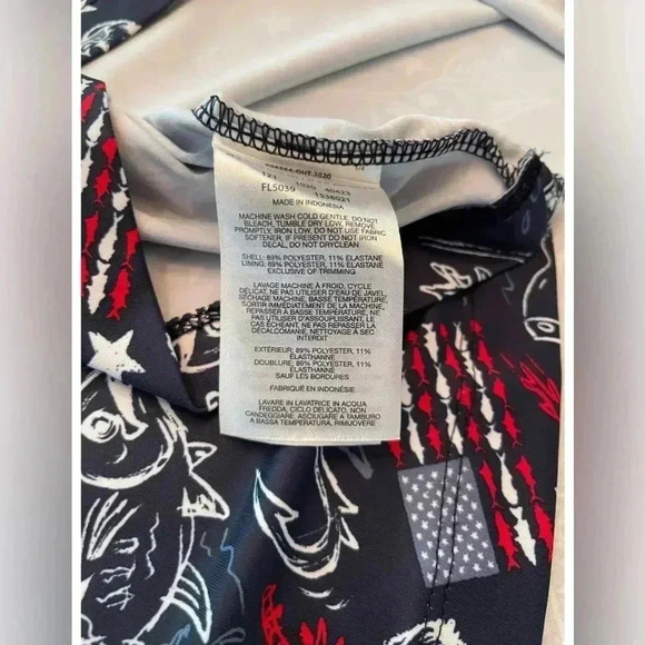 Columbia PFG Women’s Americana Print Dress UPF 50 Size Small - Picture 6 of 8